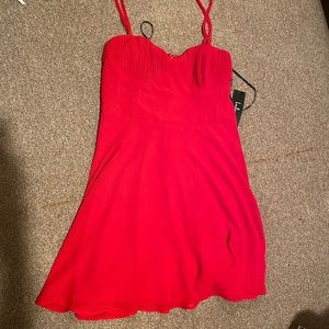 NWT Red LuLus dress
